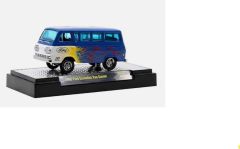 M2M-31600-GS14 - Voiture sous blister de la série FORD - FORD Econoline Van 1965 GASSER