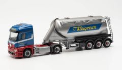 HER316132 - Camion avec remorque citerne 3 essieux KLEIGREWE – MERCEDES ACTROS STREAMSPACE 4x2