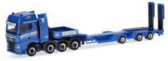 HER316156 - Camion avec porte engins aux couleurs MARTIN BAUR - MAN TGX GX 4a. 8x4