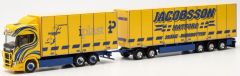 HER316286 - Camion porteur avec remorque JACOBSSON – SCANIA CS 20HD 6x2
