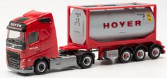 HER316316 - Camion avec semi-remorque porte-citerne 3 essieux HOYER - VOLVO 4x2 FH Gl