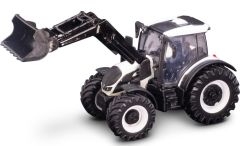 BUR31638 - Tracteur avec chargeur de couleur blanc - VALTRA N174