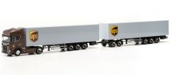 HER317009 - Camion avec dolly et 2 remorques 3 essieux UPS Spanien – SCANIA CR 20 HD 4x2