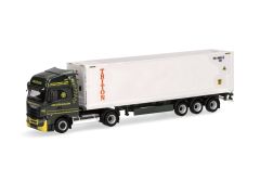 HER317146 - Camion avec remorque porte container 3 essieux TRITON - IVECO S-Way LNG ANCOTRANS 4x2