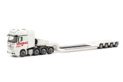 HER317412 - Camion avec remorque surbaissée 4 essieux STRABAG – MERCEDES Actros 8x4