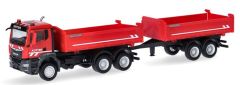 HER317498 - Camion benne avec remorque 2 essieux KUTTER – MAN TGS 6x4