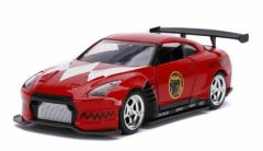 JAD31827 - Voiture des Power Ranger de couleur rouge – NISSAN GT-R R35