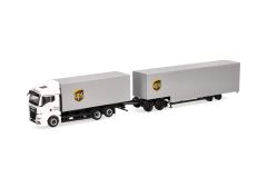 HER318570 - Camion avec dolly et porte container 2 essieux UPS – MAN TGX GM 6x2
