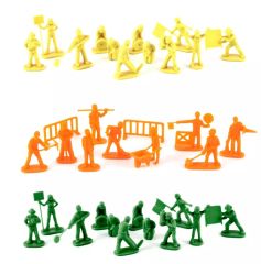 NOREV318992-A - Pack de 36 personnages – Construction et racing