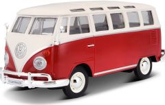 MST31956 - Van de couleur rouge et blanc - VW Samba