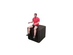 ATLAN32097_ROUGE - Figurine en short et t-shirt rouge - Chauffeur