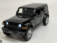 TAY321120002 - Voiture avec sons et lumières de couleur noir – JEEP Wrangler Sahara