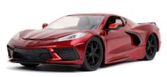 JAD32538RD - Voiture de 2020 couleur rouge - CHEVROLET Corvette C8 Stingray