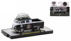 M2M-32600-63-D - Véhicule de 1959 couleur noir - MAUI - VW Double Cabine Truck U.S.A. Model