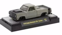 M2M-32600-81-F - Voiture de 1976 couleur grise - DODGE Adventurer 150 - Custom