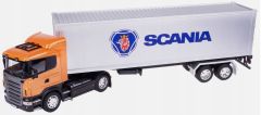 WEL32626 - Camion avec porte container et container - SCANIA V8 R470