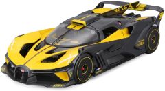 MST32911Y - Voiture de couleur noire et jaune - BUGATTI Bolide