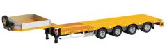 IMC33-0216 - Remorque surbaissée 4 essieux de couleur jaune - NOOTEBOOM MCOS