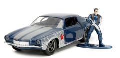 JAD33073 - Voiture des Avengers avec figurine Winter Soldier  - CHEVROLET Camaro de 1973