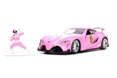 JAD33079 - TOYOTA FT-1 Concept met roze POWER RANGER