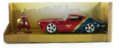 JAD33089 - Voiture de 1972 avec figurine Wonder Woman - PONTIAC Firebird