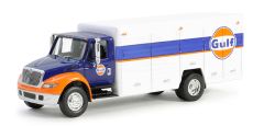 GREEN33250-C - Camion porteur sous blister de la série H.D Trucks - INTERNATIONAL Durastar 4400 porteur GULF