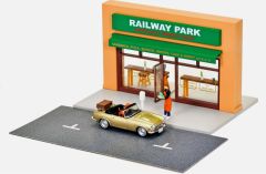 TOM335269 - Voiture HONDA S2000 couleur orange avec personnages et accessoires