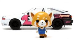 JAD33725 - Voiture avec figurine Aggretsuko - TOYOTA Trueno AE86 de 1986