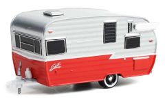 GREEN34120-F - Caravane sous blister de la série HITCHED Homes – Shasta Airflyte de 1962