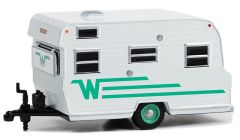 GREEN34140-C - Caravane sous blister de la série HITCHED HOMES – Winnebago Travel Trailer 216 1965