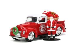 JAD34279 - Voiture avec figurine MRS SANTA – FORD PICK UP 1941