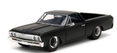 JAD34414 - Voiture de 1967 couleur noire - Fast and Furious - CHEVROLET El Camino