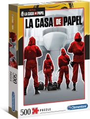 CLE35084 - Puzzle La Casa De Papel – 500 pièces