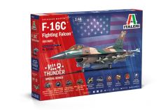 ITA35105 - Maquette à assembler et à peindre - F-16C Fighting Falcon - War Thunder