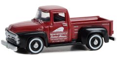 GREEN35260-A - Voiture sous blister de la série Blue Collar – FORD F-100 de 1956