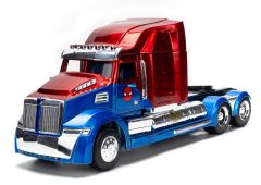 JAD35408 - Camion MARVEL Spider-Man - WESTERN STAR 5700XE couleur rouge et bleu