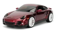 JAD35506 - Voiture de la série Pink Slips - PORSCHE 911 Turbo de couleur rouge métallisé