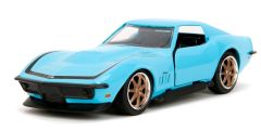 JAD35682 - Voiture de la série PINK SLIPS - CHEVROLET Corvette Stingray de 1969 couleur  Bleu