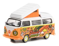 GREEN36050-C - Voiture sous blister de la série CLUB V-DUB – VW Type 2 Westfalia Campmobile de 1973