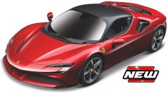 BUR36053RO - Voiture de couleur rouge - FERRARI SF90 Stradale