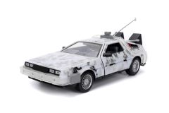JAD36145 - Voiture du film Retour vers le Futur - Time Machine couleur grise