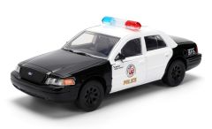 JAD36357 - Voiture du film Fast & Furious - FORD Crown Victoria noir et blanche