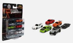 JAD36679 - Set de Nano Fast & Furious - 6 voitures