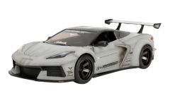JAD36819 - Voiture de couleur grise - Fast and Furious - CHEVROLET Corvette C8 Liberty