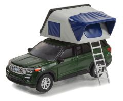 Voiture sous blister de la série THE GREAT OUTDOORS - FORD explorer limited de 2022