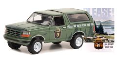 GREEN38040-E - Voiture sous blister de la série SMOKEY BEAR - FORD Bronco de 1996