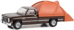 GREEN38050-D - Voiture sous blister de la série THE GREAT OUTDOORS - GMC Sierra Classic 1500 1986