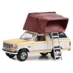 GREEN38050-F - Voiture sous blister de la série THE GREAT OUTDOORS - FORD Bronco XLT 1996