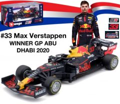 BUR38052-33 - Voiture F1 N°33 Winner GP Abu Dhabi 2020 - RED BULL Racing QZ16