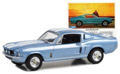GREEN39130-C - Voiture sous blister de la série Vintage Ad Cars - FORD Mustang Shelby GT500 1967